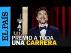 CINE | Bardem se emociona al dedicar el Premio Donostia a Penélope Cruz por 