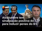 Alcolumbre vai apresentar projeto alternativo para anistia, mas centrão faz pressão por Bolsonaro