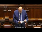 Flotilla, Crosetto: "Non è necessario rischiare l'incolumità di italiani per portare aiuti a Gaza"