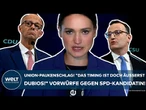 DEUTSCHLAND: Union-Paukenschlag! "Das Timing ist doch äußerst dubios!" Vorwürfe gegen SPD-Kandidatin