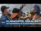 KLIMAKONFERENZ: Indigene stürmen Belém – Protest gegen Abholzung des Regenwaldes eskaliert!