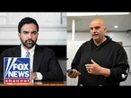Fetterman MOCKS Mamdani's threat to arrest Netanyahu: 'CLOWN'