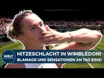 WIMBLEDON-HIGHLIGHTS: Medvedev blamiert sich, Alcaraz und Sabalenka überstehen erste Runde