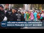 KÖLNER KARNEVAL: Trotz Großeinsatz der Polizei waren Frauen nicht sicher – Drei Vergewaltigungen!