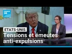 Etats-Unis: des soldats américains mobilisés après les émeutes anti-expulsions • FRANCE 24