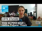 Côte d'Ivoire : vote au PDCI pour réélire Tidjane Thiam • FRANCE 24
