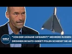 PUTINS KRIEG: "Das kann kein Zufall sein!" Russen-Drohnen im Nato-Gebiet! Polen schießt sie ab!