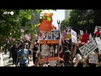 Los Angeles, nuova manifestazione e ancora forti tensioni
