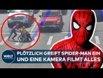 ECHTER SUPERHELD IN ARKANSAS: Mann im Spider-Man-Kostüm rettet Situation!