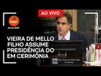 Vieira de Mello Filho assume presidência do TST em cerimônia com Lula
