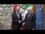 Mattarella incontra il Presidente d'Albania a Piana degli Albanesi