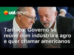 Alckmin explica como será comitê com empresários para rebater Trump sobre tarifaço