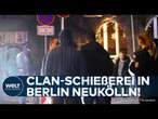 BERLIN NEUKÖLLN: Clan-Schießerei! Abou-Chakers am Tatort! Polizei findet Schusswaffen und Messer!