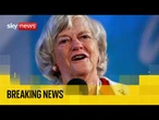 Police statement after murder investigation launched into death of Ann Widdecombe