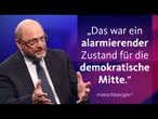 Wer hat im ersten Wahlgang nicht Merz gewählt? Martin Schulz (SPD) im Gespräch | maischberger
