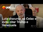 Lula discursa na Celac, sem citar trump ou venezuela, e diz que américa latina é “regiao de paz”