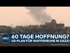 GAZA-KRIEG: Hoffnung auf Frieden! – USA schlagen 60-tägige Waffenruhe und Geisel-Deal vor