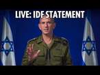 LIVE Top Israeli defence spokesman Daniel Hagari delivers major IDF statement