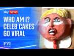 FYI: Who am I? Celebrity cakes go viral