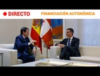 FINANCIACIÓN AUTONÓMICA: PEDRO SÁNCHEZ recibe a MAÑUECO EN MONCLOA | RTVE Noticias