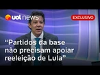 Haddad sobre centrão e reforma ministerial: 'Partidos da base não precisam apoiar reeleição de Lula'