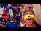 Les supporters français et espagnols envahissent les rues du Texas avant la demi-finale du Mondial