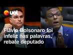 Deputado rebate Flávio Bolsonaro sobre plano para matar Lula: 'Se comprovado, não foi só pensamento'