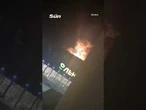 Eyewitness captures HUGE explosion at Russia’s Novorossiysk port after major Ukrainian drone strike