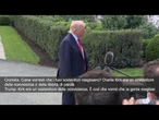 Trump con Melania alla cerimonia per 11 settembre: Rispondere con non violenza a omicidio Kirk