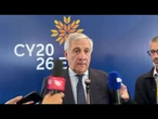 Tajani a vertice ministri Esteri Ue a Cipro: Ho insistito sul sanzionare Ben Gvir, suoi atti indegni