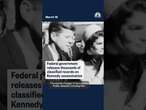 Federal government releases thousands of classified records on Kennedy assassination