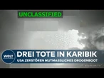 US-DROGENKRIEG: Boot versenkt – Trump lässt feuern! Drei Tote in der Karibik
