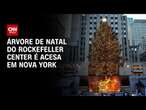 Árvore de Natal do Rockefeller Center é acesa em Nova York | CNN PRIME TIME