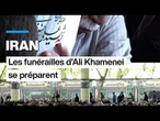 Iran : les funérailles d’Ali Khamenei se préparent • FRANCE 24