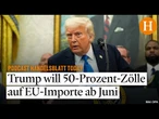 Schock an Europas Börsen: Dax bricht nach US-Zollankündigung ein