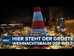 DORTMUND HAT DEN GRÖSSTEN: Der größte Weihnachtsbaum der Welt steht nicht mehr in New York!