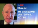Conservatives 'support' the King's decision to strip Andrew of his titles, says chairman
