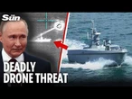 How deadly NEW sea drones are targeting Putin's fleet & changing naval warfare forever
