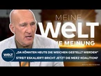 DEUTSCHLAND: Schock! Stadtbild-Streit eskaliert! Bricht jetzt die Merz-Koalition? | WELT Meinung