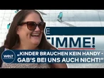 HANDY-GIPFEL IN DRESDEN: Smartphones an Schulen - Sind Sie für ein Handy-Verbot? | IHRE STIMME