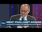 KANZLER MERZ: "Ich verstehe es nicht mehr" - Knallhartansage von Merz zu Israels Gaza-Offensive