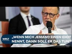 BELEIDIGUNG GEGEN POLITIKER: Merz überrascht! Bundeskanzler offen für Reform des Strafparagrafen