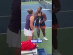 HEATED EXCHANGE: Taylor Townsend and Latvian Jelena Ostapenko clash on the court #shorts #usa