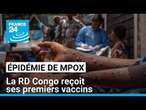 Mpox : épicentre de l'épidémie, la RD Congo reçoit ses premiers vaccins • FRANCE 24