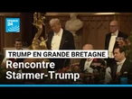 Starmer-Trump : discussions sur les affaires étrangères et investissements • FRANCE 24