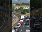 Cortada la N 240 y la A 7 en Tarragona por la huelga de profesores