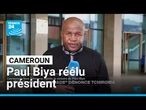 Cameroun : Paul Biya réélu, son principal adversaire dénonce une "mascarade" • FRANCE 24