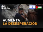 GAZA: MUERTES por HAMBRE y DISPAROS ISRAELÍES mientras llega la AYUDA HUMANITARIA | RTVE Noticias