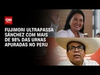 Fujimori reassume liderança sobre Sánchez no Peru; urnas seguem em apuração | CNN 360º