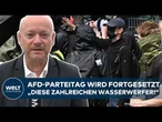 ERFURT: Parteitag der AfD geht in zweite Runde! Polizei bereitet sich auf Krawalle vor